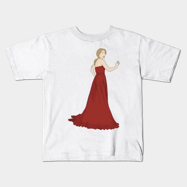 GA sag awards 2021 Kids T-Shirt by Gabi Veiga